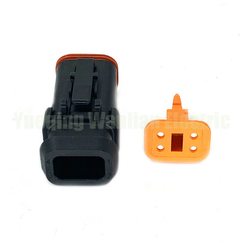 4 broches DT06-4S-EP11 en plastique prise électrique câblage imperméable câblage harnais connecteur de câble Femme Connecteur avec capuchon de bout long