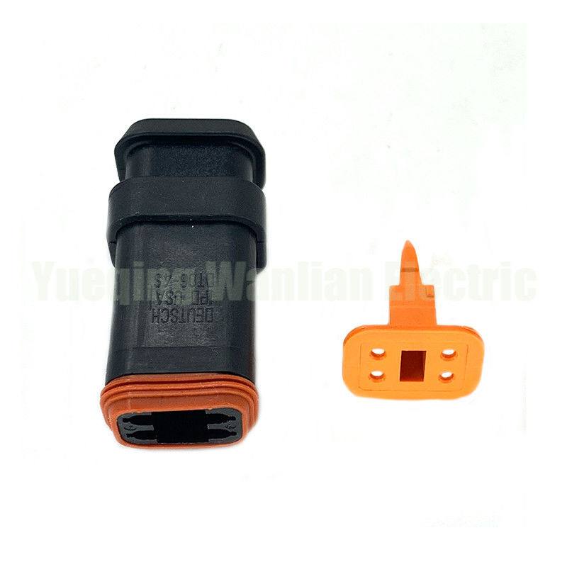 4 broches DT06-4S-EP11 en plastique prise électrique câblage imperméable câblage harnais connecteur de câble Femme Connecteur avec capuchon de bout long