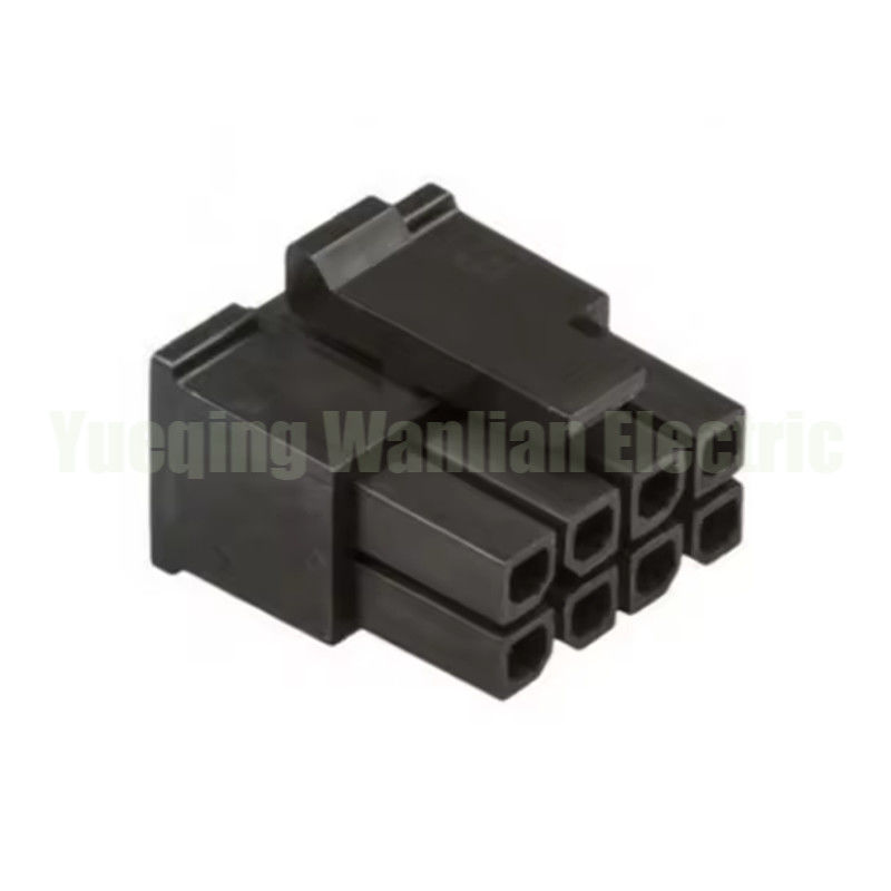 430250800 8 épingles boîtier de réceptacle connecteur double rangée fil à fil carte noire boîtier