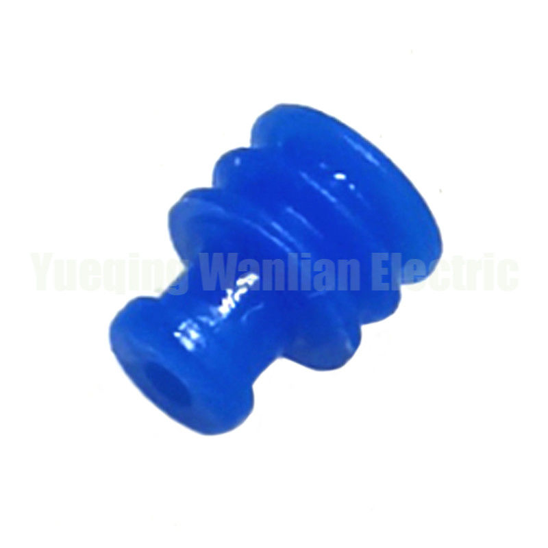 7158-3031-90 Sceaux en fil de silicone bleu ODM OEM Pour les connecteurs étanches