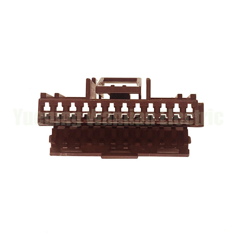 12 épingle 211PC122S1017 Femme Connecteur non scellé Connecteur automatique couleur brune FCI