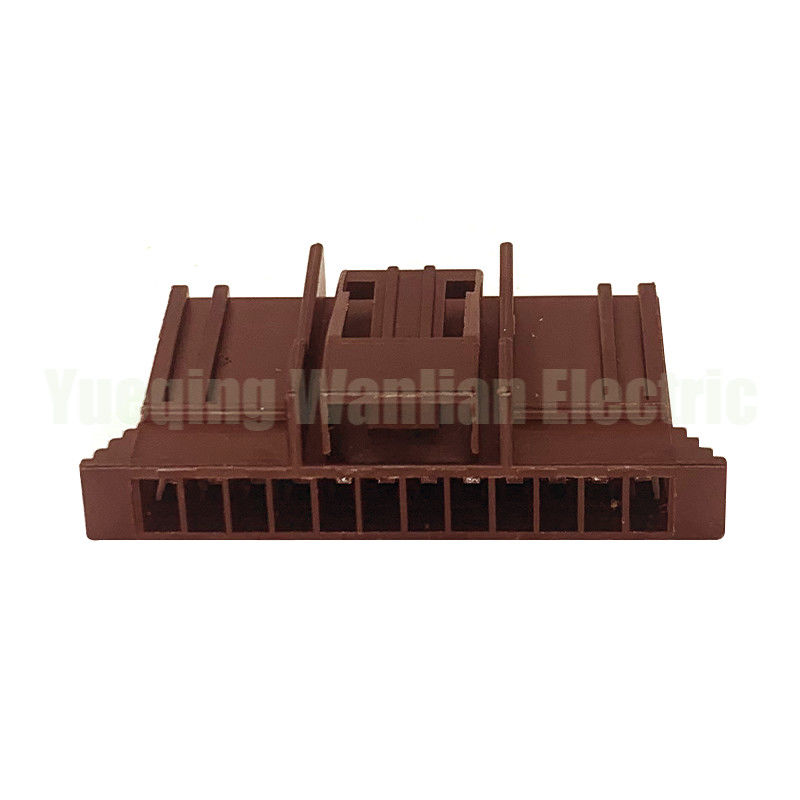 12 épingle 211PC122S1017 Femme Connecteur non scellé Connecteur automatique couleur brune FCI