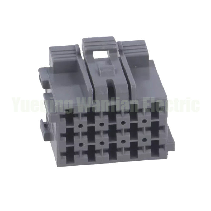 15 épingle 1-967623-6 Connecteur automobile non scellé Auto Modification Plug Parts Gris Assemblage AC automobile prise de câblage