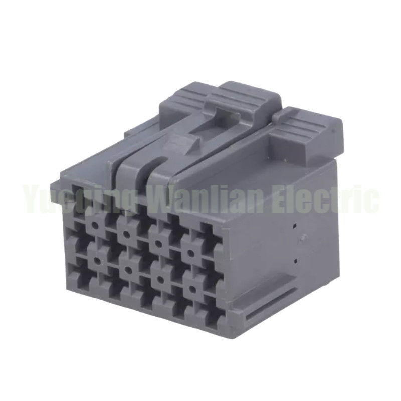 15 épingle 1-967623-6 Connecteur automobile non scellé Auto Modification Plug Parts Gris Assemblage AC automobile prise de câblage