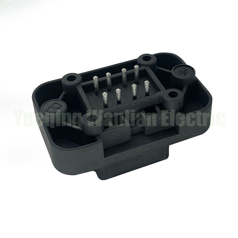 8 broches DT15-8PB Connecteur imperméable à l'eau automobile porte-broches droit connecteur de sortie de panneau de soudure PCB