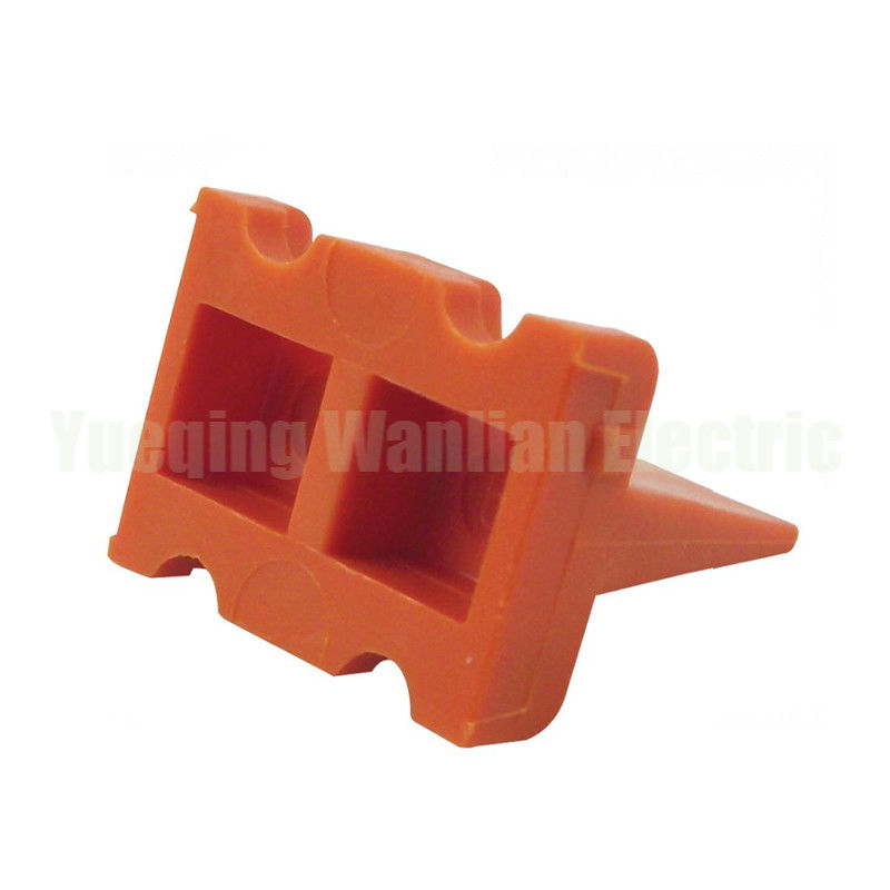 WP-4P Connecteur automobile accessoires Orange connecteur de coque en plastique